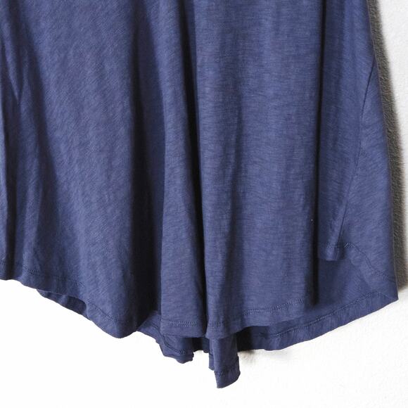 NEW Z Supply Women’s Tank Tunic Top 100% Cotton Sleeveless V-Neck Indigo Large - Picture 4 of 8